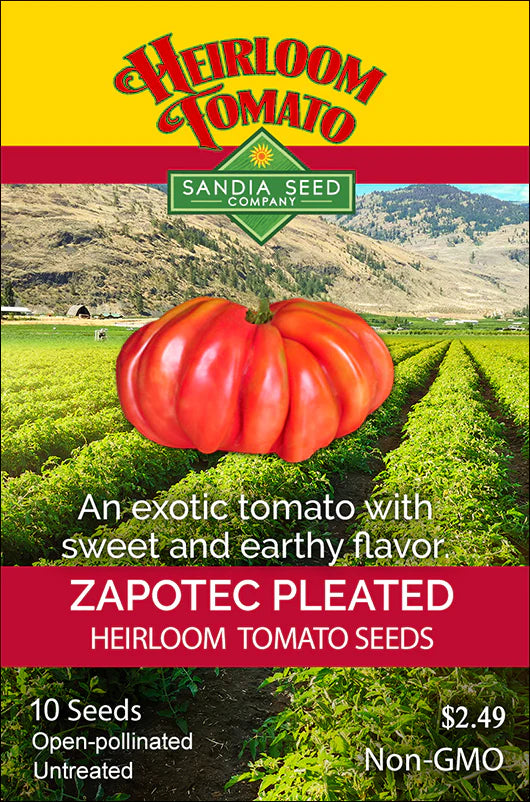Zapotec Pleated Tomato Seed