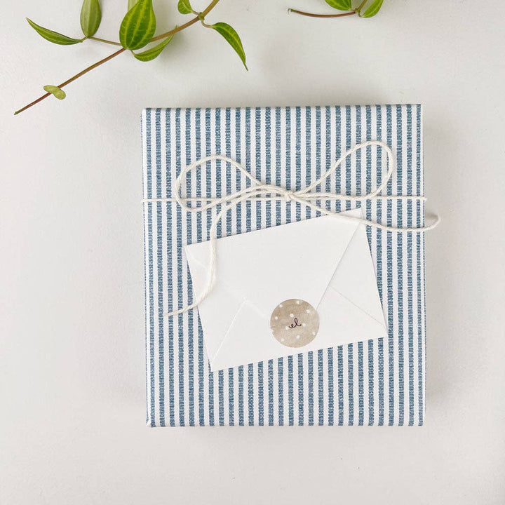 American flag mini notecard