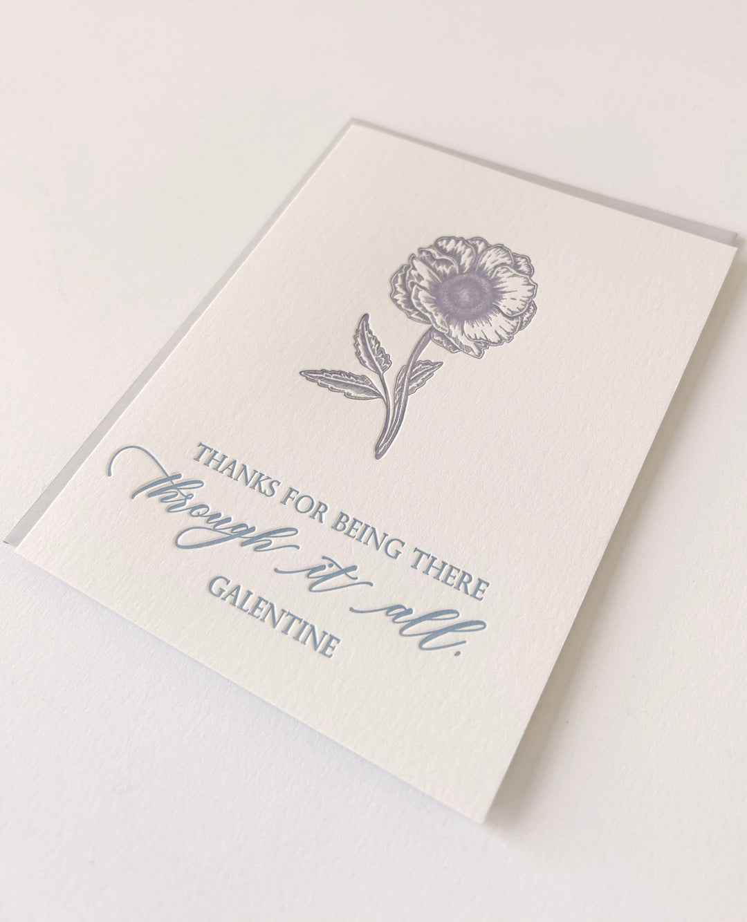 Thanks For Being There , Galentine Card