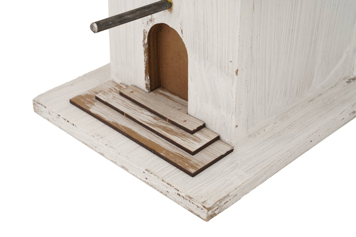 Bird house-Farmhouse-Yard Metal-Wood Art-Five Choices
