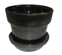 2" - 8" Glazed Pot