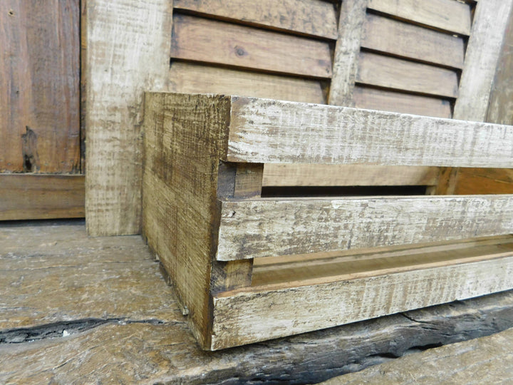 Islas Wall Planter-Farmhouse-Garden-24x32 in-Antiqued White