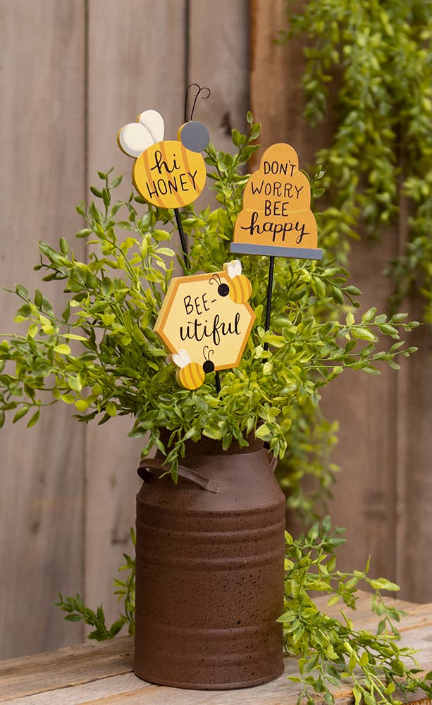 Bee-utiful Plant Poke, 3 Assorted