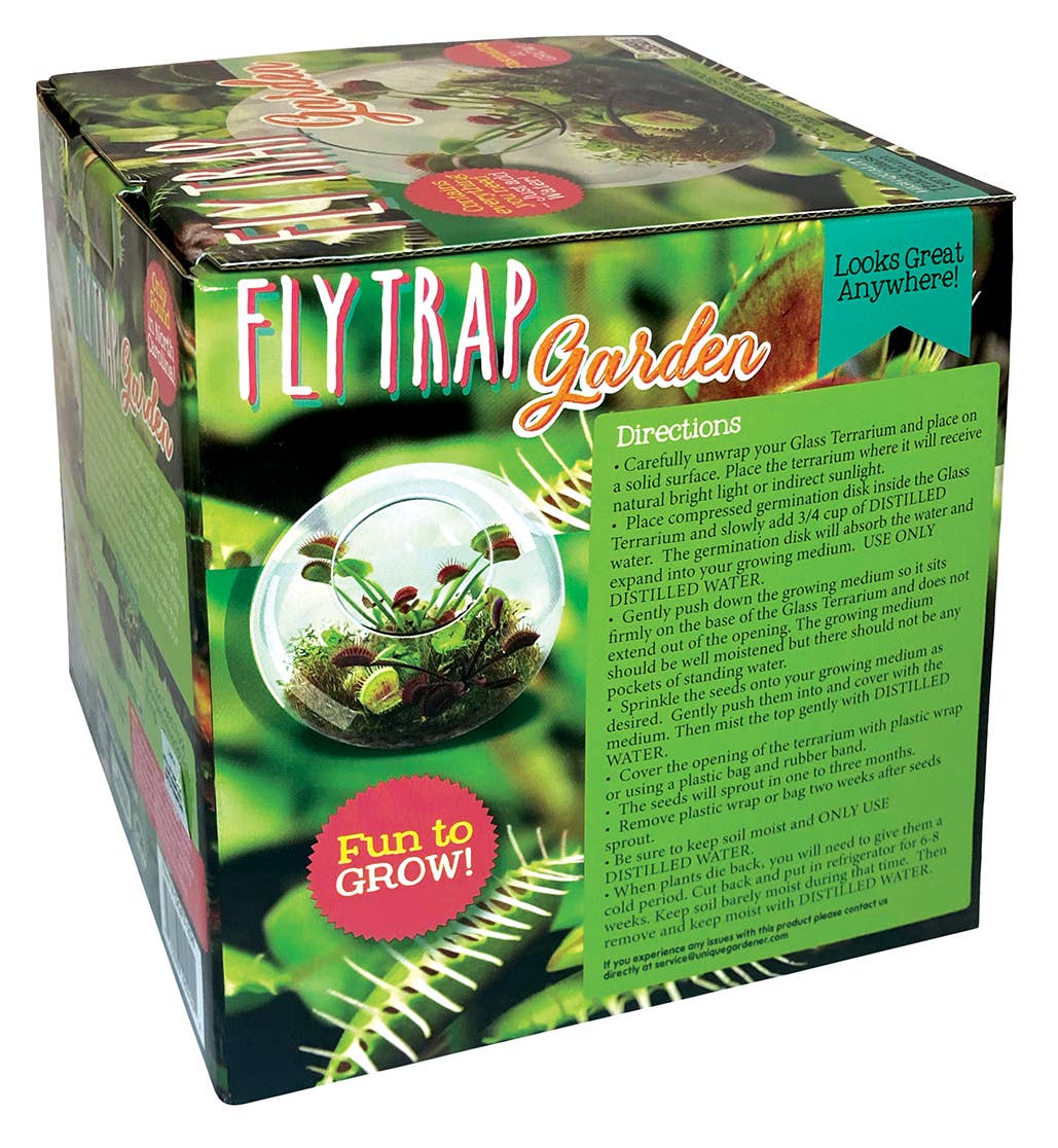 Flytraps Glass Terrarium Seed Kit