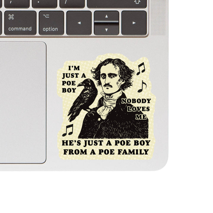 Funny Literature History Pun High Quality Vinyl Sticker