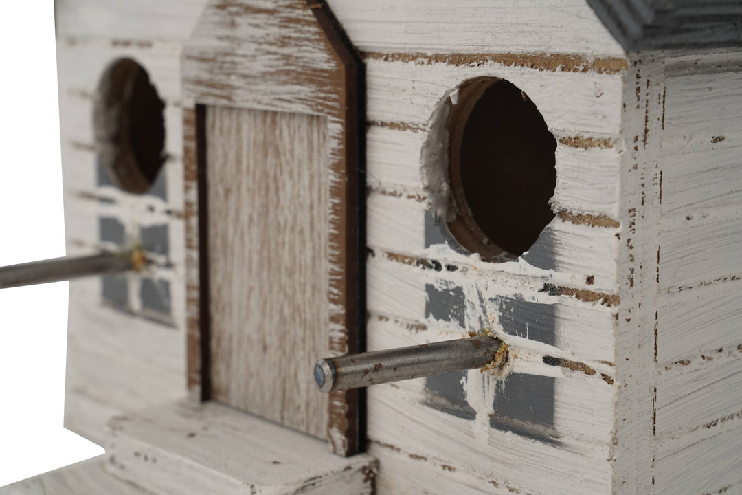 Bird house-Farmhouse-Yard Metal-Wood Art-Five Choices