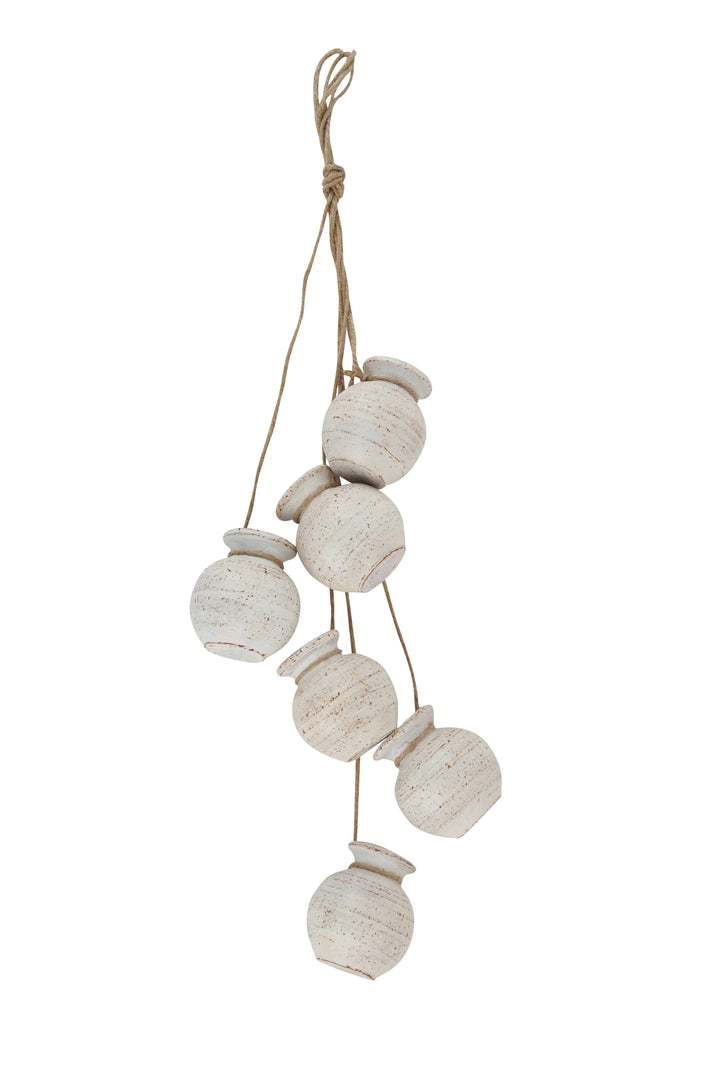 Stringy Pots-Wall Decor-Ristra-Garden-Clay-29Lx7-NEW-Stringy