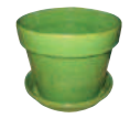 2" - 8" Glazed Pot