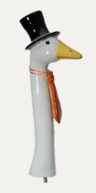 Ceramic Garden Goose Picks